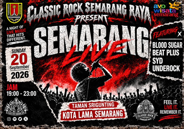 Classic Rock Semarang Raya Live at Taman Srigunting